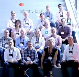 Group of entrants in the Mastercard start path, network of innovators