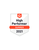 G2 High Performer Summer 2021 Award